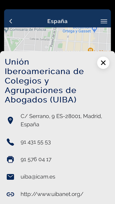 Abogacía Europea, Contigo Screenshot