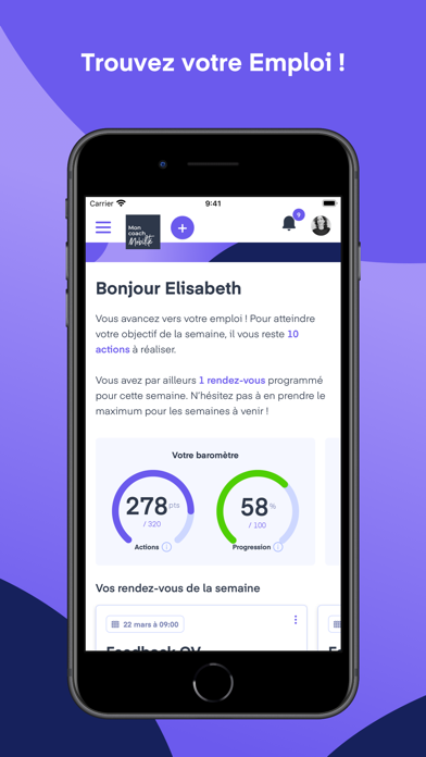 Mon coach Mobilité Screenshot