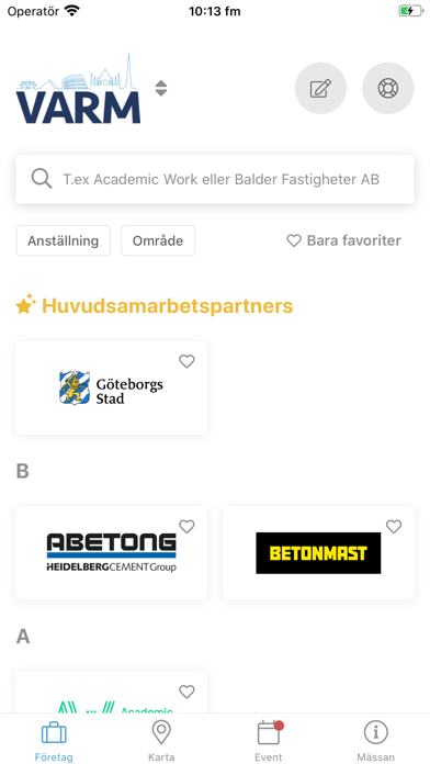 Screenshot #3 pour Chalmers Career Fairs