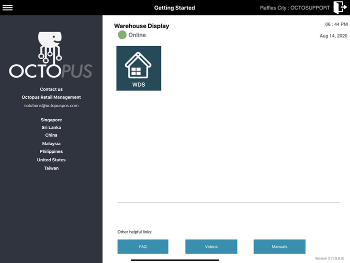Octopus Warehouse Display