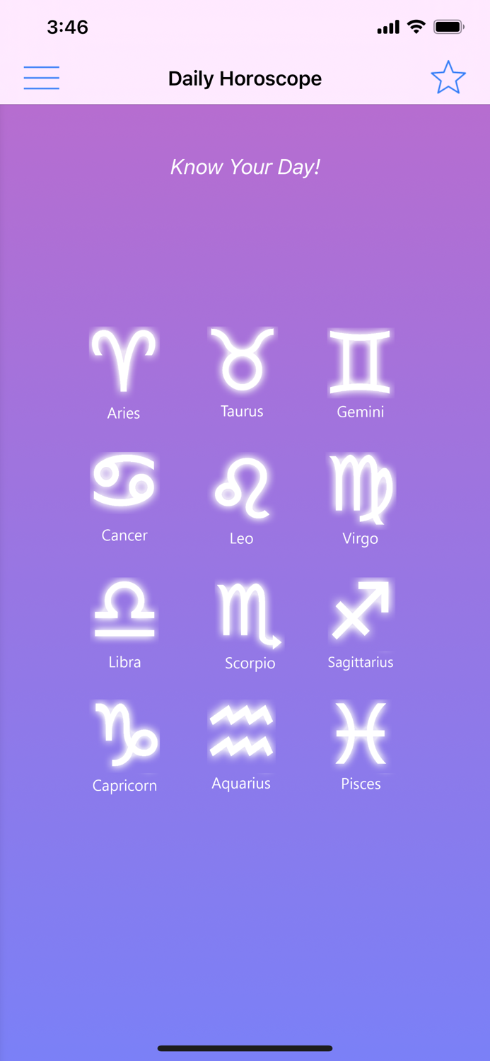 Daily Horoscope App