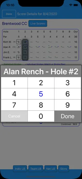Game screenshot IMAgolfer Golf League hack