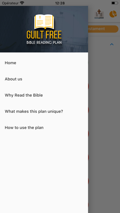 Guilt Free Bible Reading Plan Screenshot