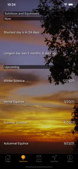 Game screenshot Sunset and Sunrise Times apk