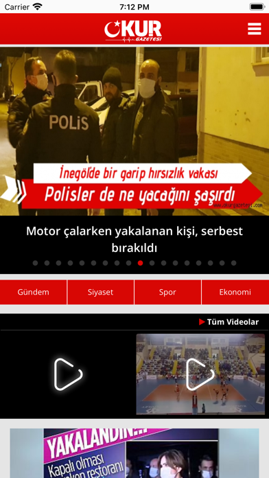 Okur Gazetesi Screenshot
