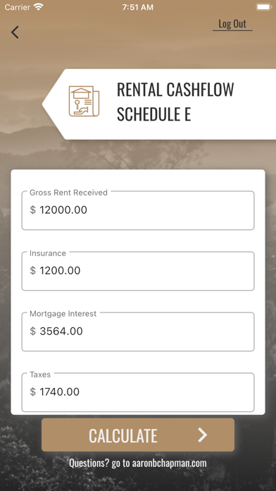 QJO Investment Tool Screenshot