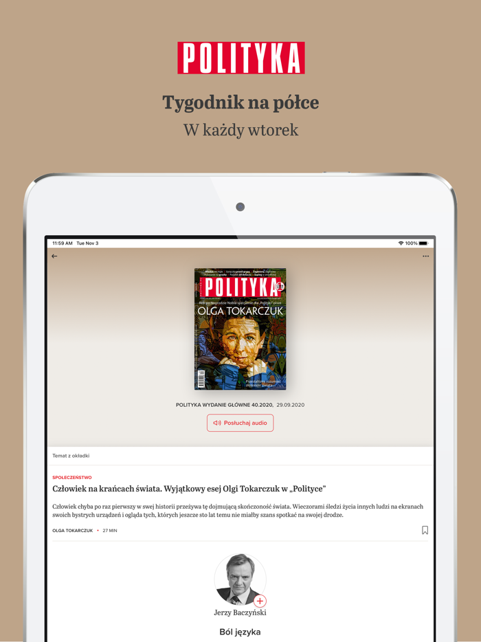 Polityka Tygodnik News Audio