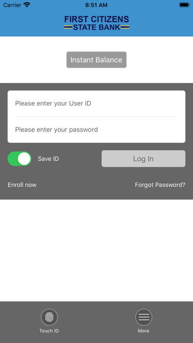 First Citizens State Bank Screenshot