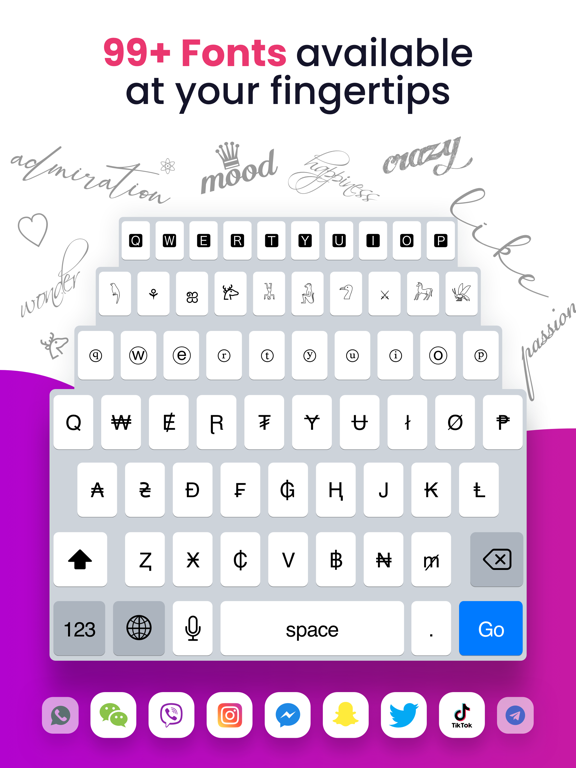 Screenshot #5 pour Fonts © Polices du Clavier