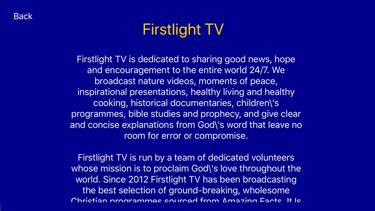 Firstlight TV