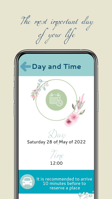 QueBoda!The wedding invitation Screenshot