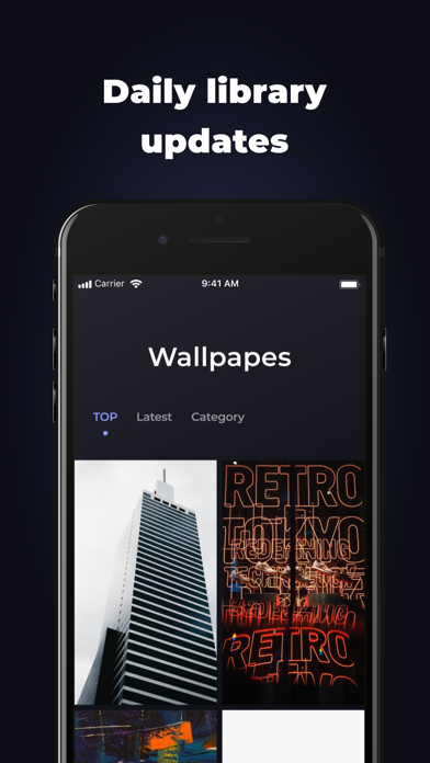 Screenshot #3 pour Enamel: Premium Wallpapers