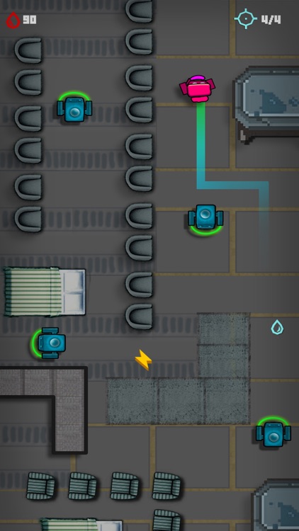 Ship survival among enemies