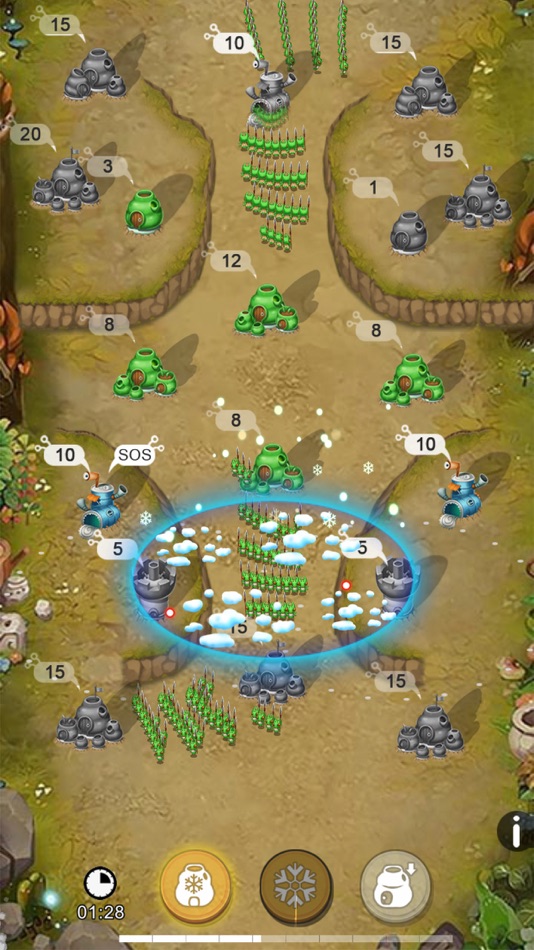 #3. 虫虫战争 - 休闲RTS策略游戏 (iOS) 由: Kola Games