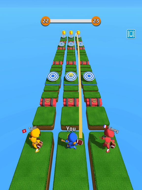 Screenshot #4 pour Football Throw 3D