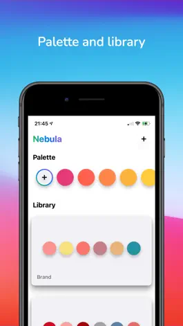 Game screenshot Nebula: Color Picker apk