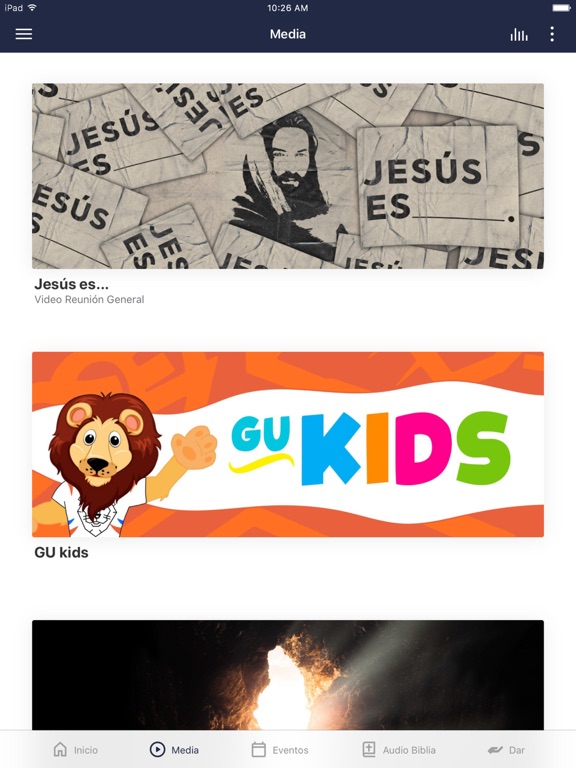 GU iPad screenshot 2 - Education app