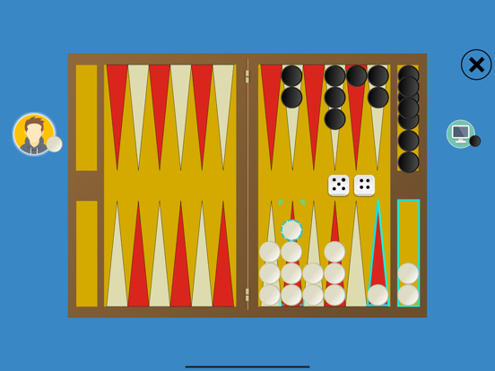 Screenshot #6 pour Classic Backgammon Touch