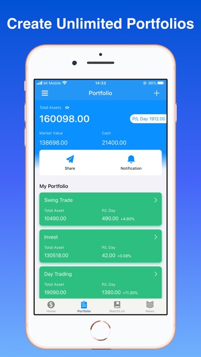 Stock Market Simulator Live Screenshot