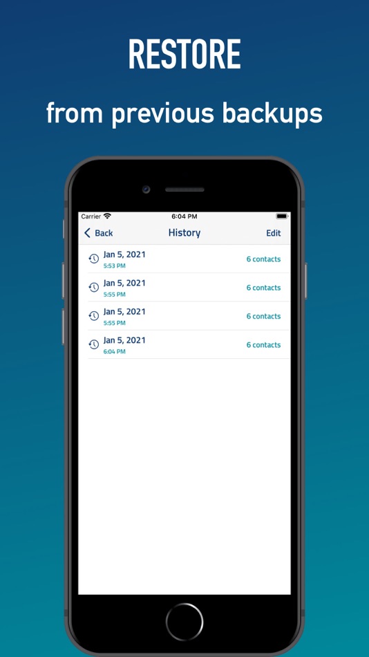 #3. Save Contacts (iOS) 由: Matteo Girardi