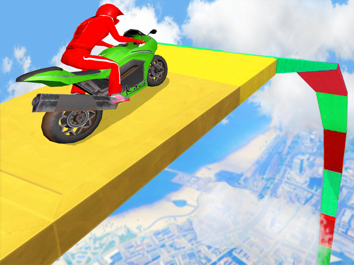 Bike Racing Games Stunt Ramps