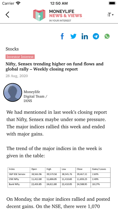 Moneylife News & Views Screenshot