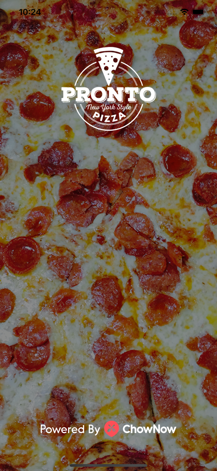 Pronto New York Style Pizza