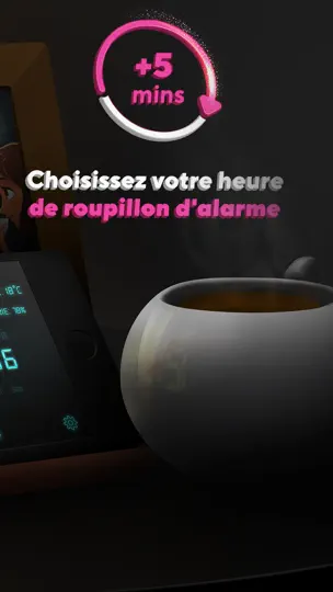 Capture d'écran de Réveil Matin - Horloge & Météo sur iPhone 2