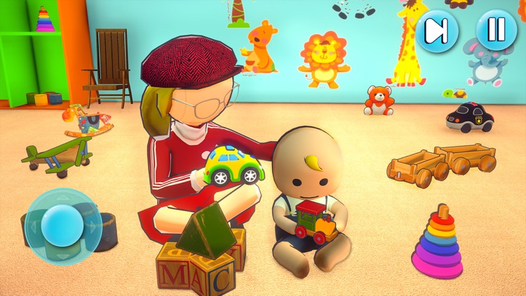 Stickman Newborn Babysitter 3D screenshot-4