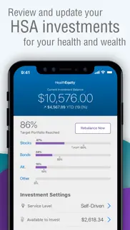 healthequity mobile iphone screenshot 4