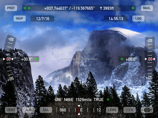 Theodolite HD iPad app afbeelding 4