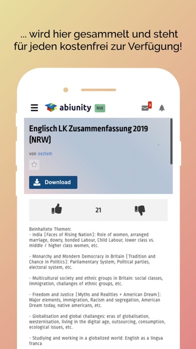 Abiunity Screenshot