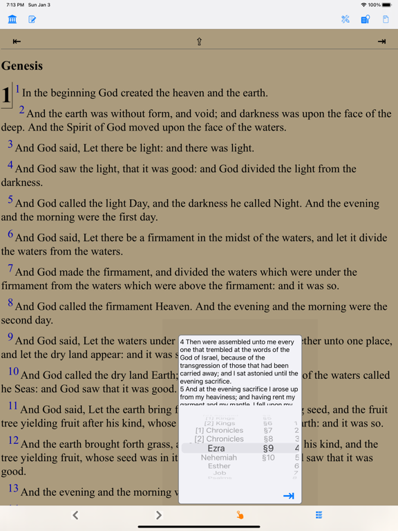 Holy Bible KJV (English)のおすすめ画像5