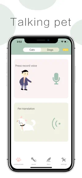 Game screenshot Talking Pet · Pet Translator mod apk