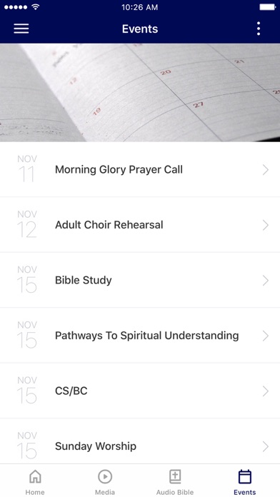 The Mount Zion Baptist Church Screenshot