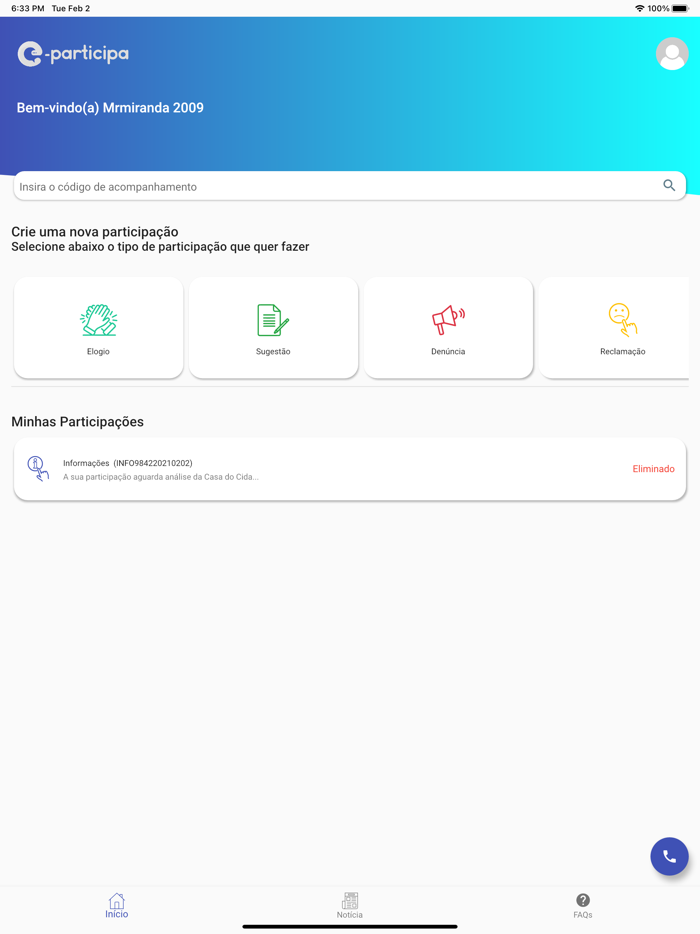 eParticipa - Cabo Verde