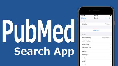 Screenshot #1 pour PubMed PMC Bookshelf Search