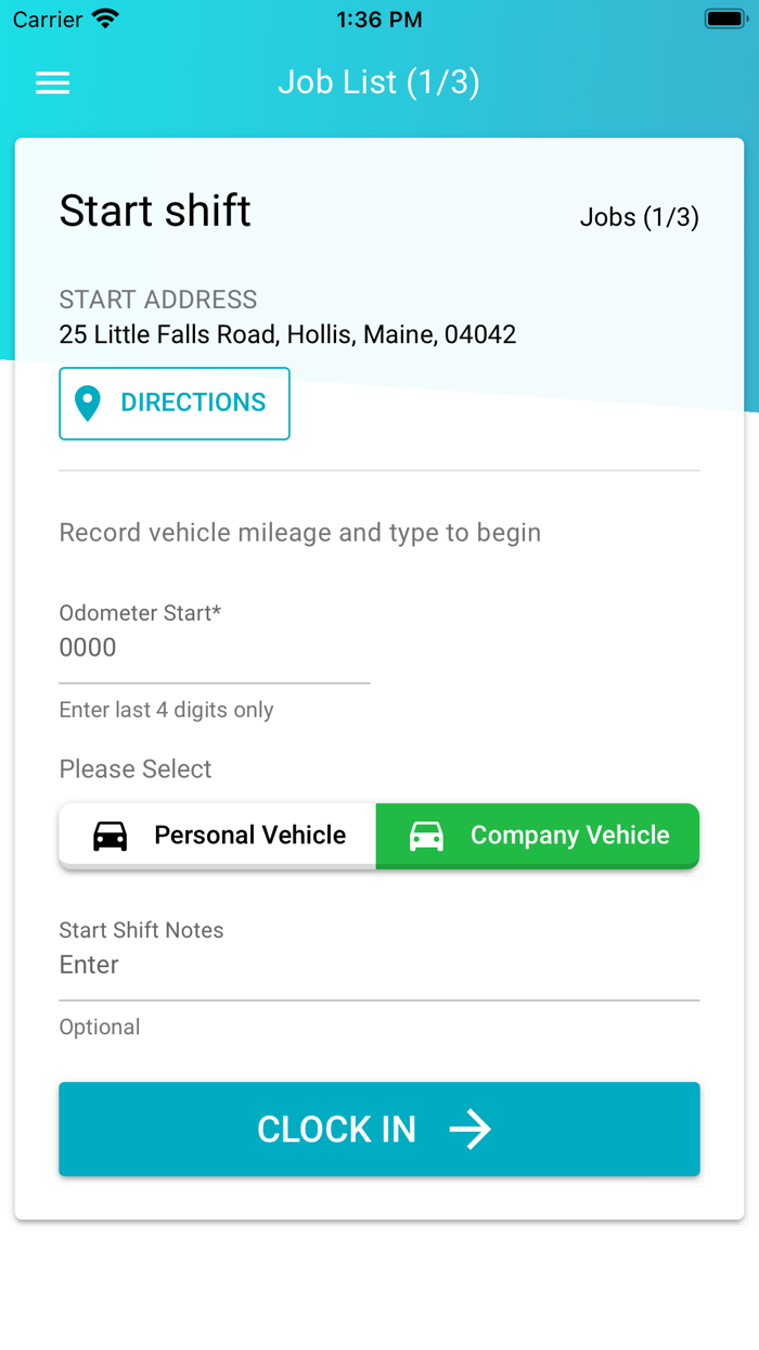 SweepandGo Field Tech App