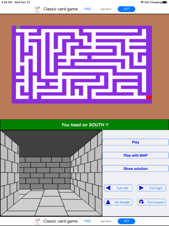 Screenshot #5 pour Funny 3D Maze - Classic Maze