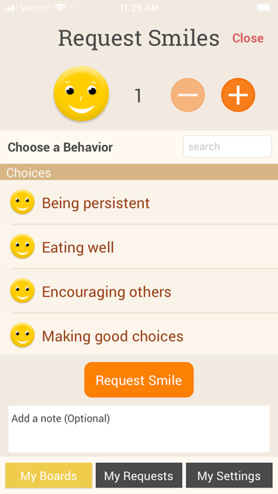 Smiles & Frowns - Kids View Screenshot