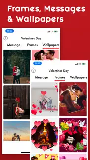 How to cancel & delete valentine's frames & wishes 3