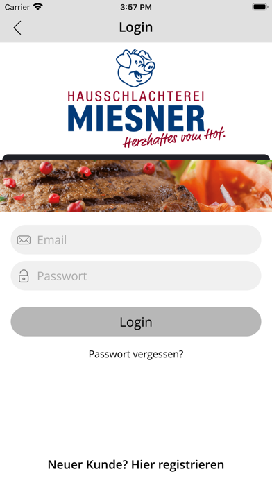 Hausschlachterei Miesner Screenshot
