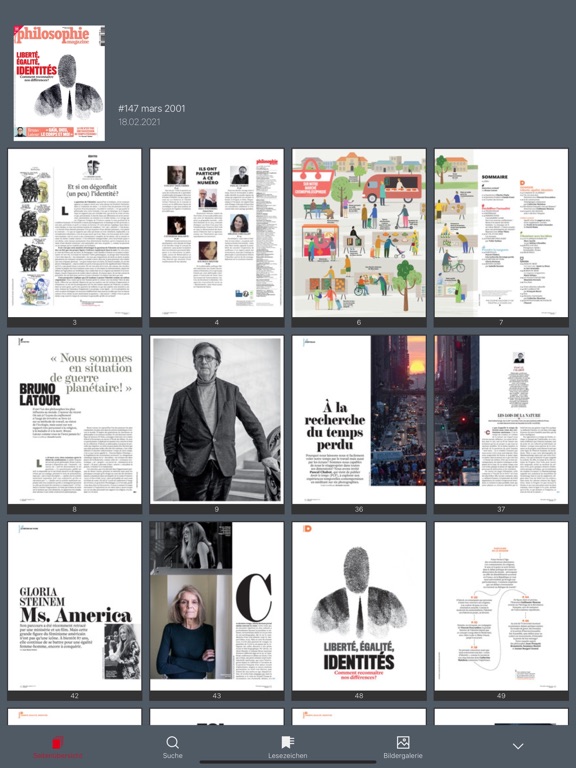 Philosophie magazine iPad app afbeelding 4