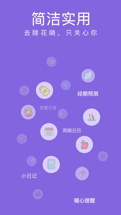 美月经期助手-大姨妈月经期科学记录精确计算app screenshot-4