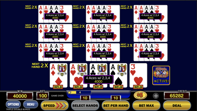 Ultimate X Poker - Video Poker Screenshot