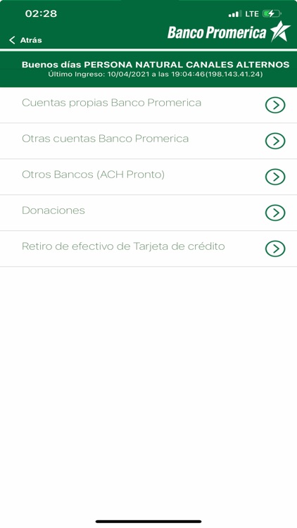 Banco Promerica Móvil screenshot-4