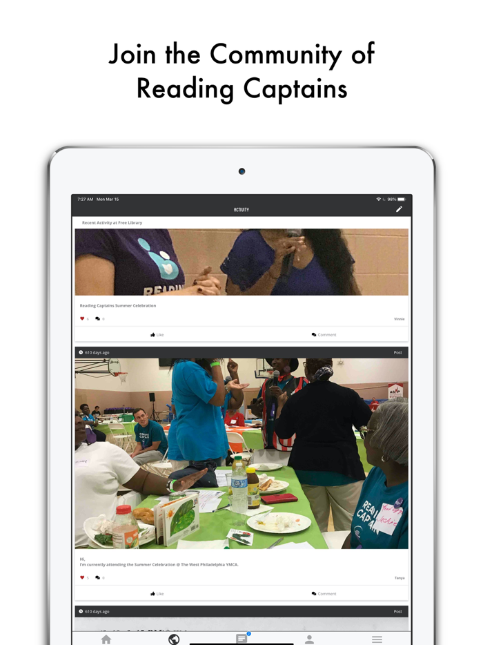 Reading Captain by Read by 4th