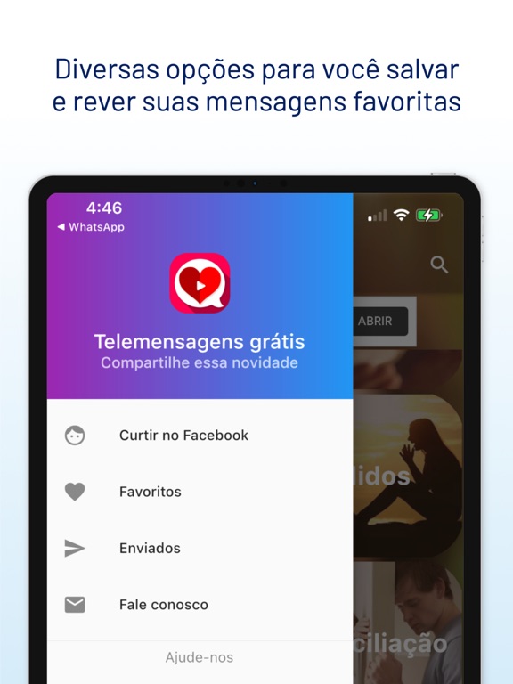 Screenshot #5 pour Telemensagem: Áudio mensagens