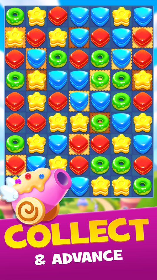 #2. Sweet Cookie Drop (iOS) 由: Pham Duc Huong