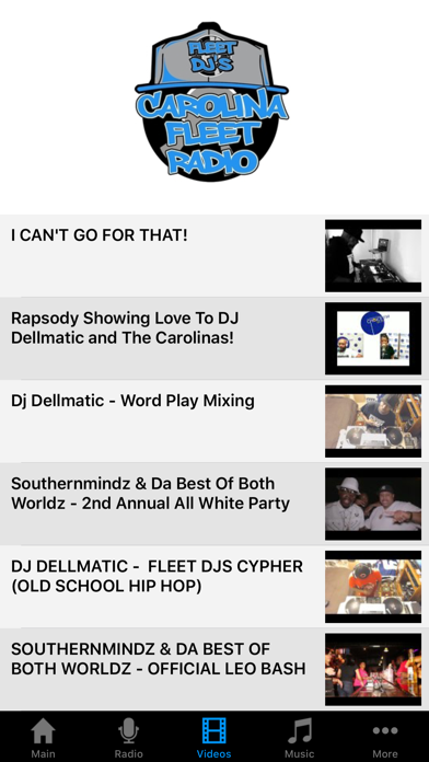 Carolina Fleet Radio Screenshot